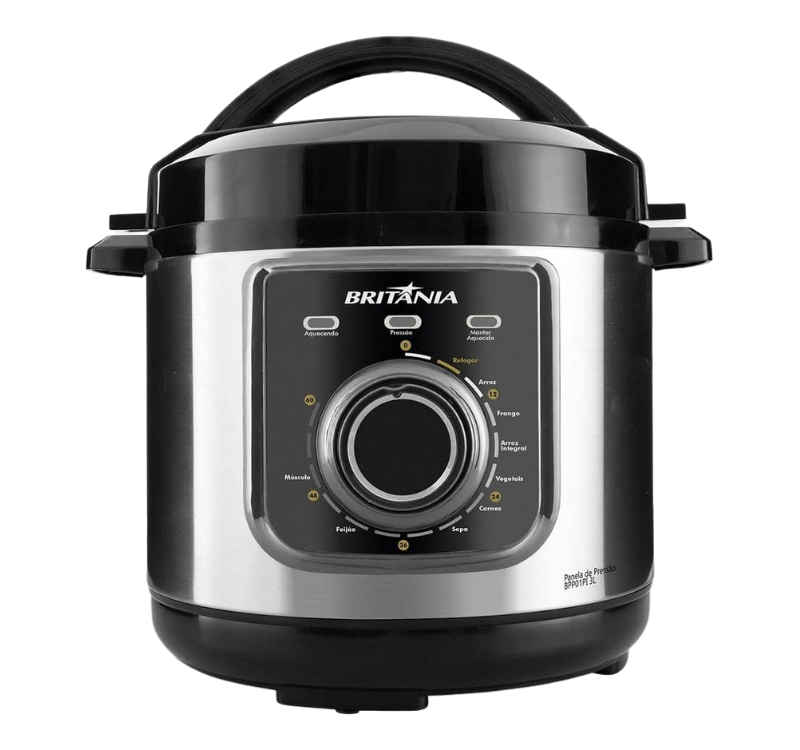 Panela de pressão Multifuncional BPP01PI, Britânia, 220v 